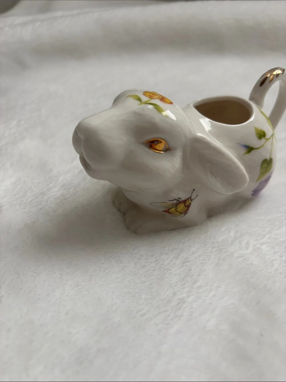 Graces Teawear Porcelain Bunny Pitcher